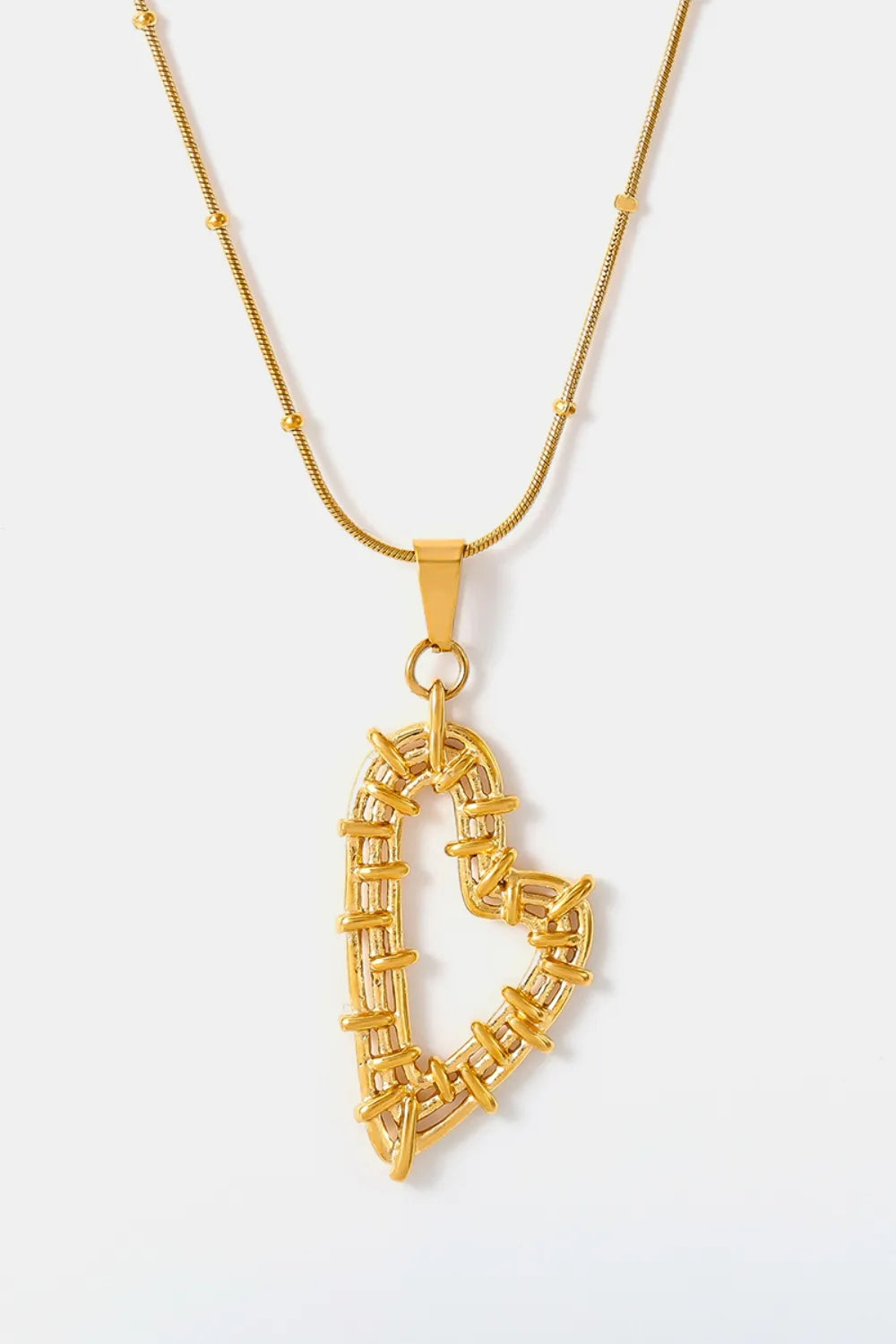 She Wears Glory™ Heart of Gold 2-Piece Jewelry Set - She Wears Glory Beverly Hills