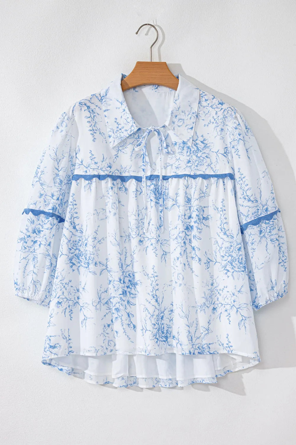 She Wears Glory™ — Called by Grace Tie-Neck Blouse - She Wears Glory Beverly Hills