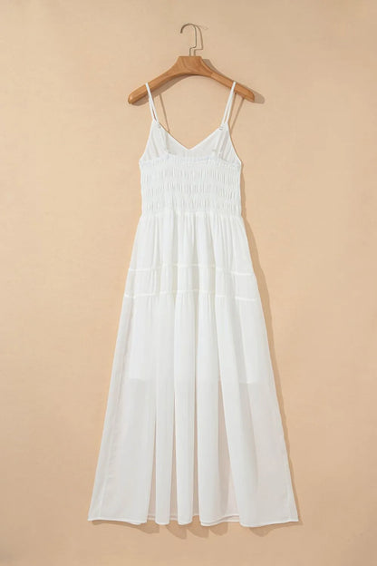 She Wears Glory™ High Waist Cami Dress – Light in Form, Rooted in Grace - She Wears Glory Beverly Hills