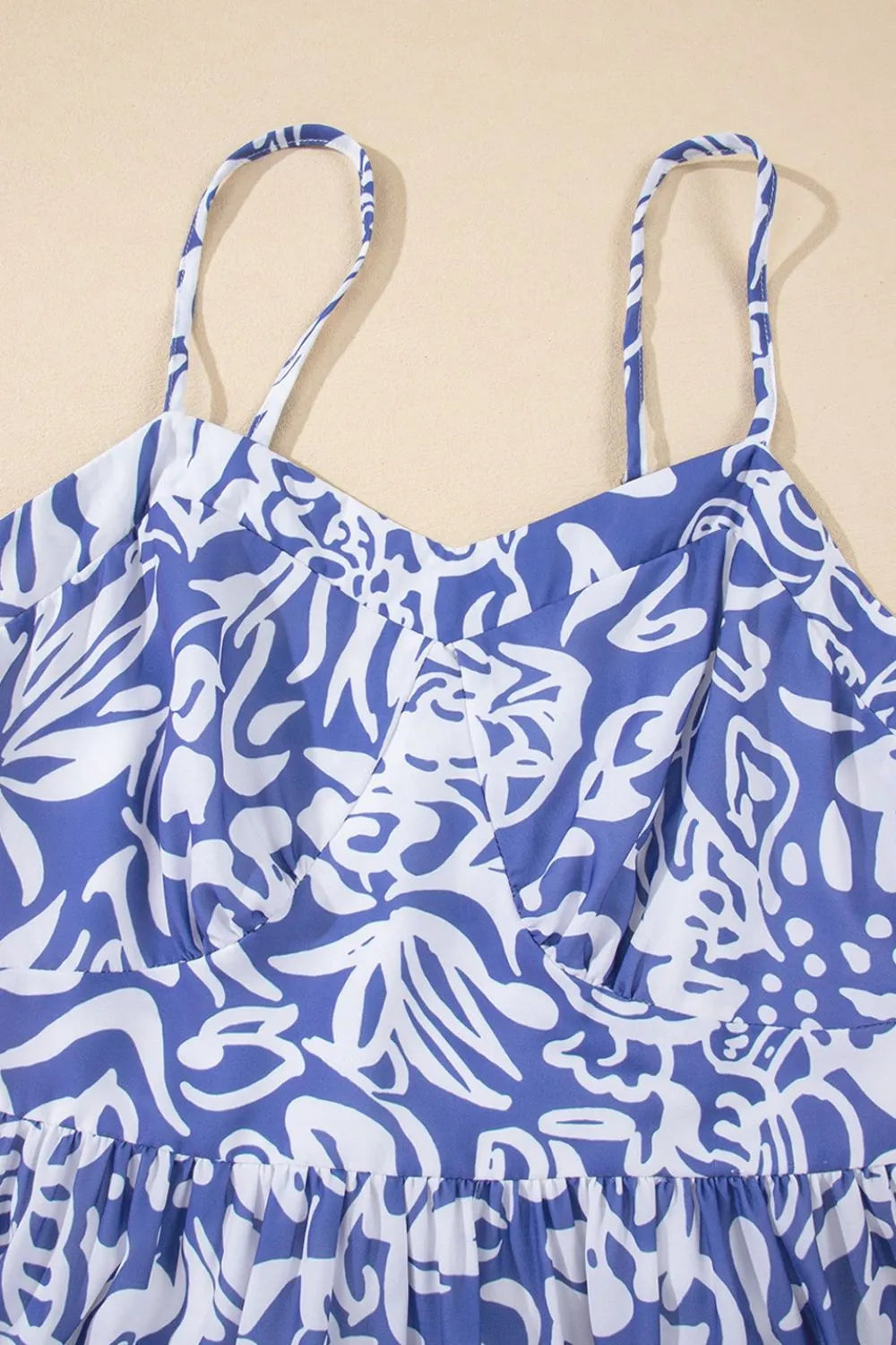 She Wears Glory “Hannah” Floral High Waist Dress - She Wears Glory Beverly Hills