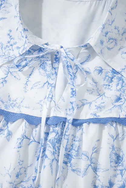 She Wears Glory™ — Called by Grace Tie-Neck Blouse - She Wears Glory Beverly Hills