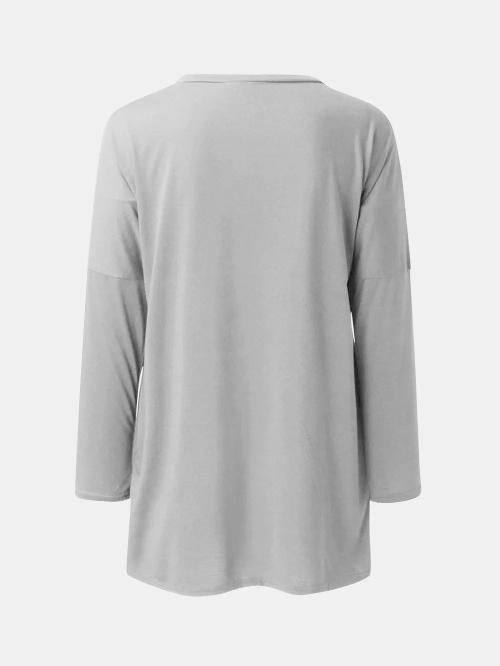 She Wears Glory™ Full Size Round Neck Long Sleeve T-Shirt - She Wears Glory Beverly Hills