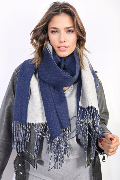 She Wears Glory™ Winter Oversized Scarf with Tassel