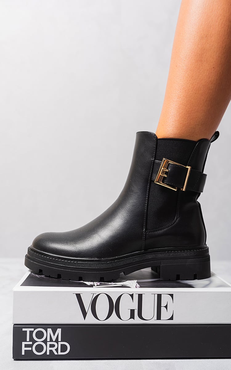 She Wears Glory™ Chelsea Ankle Boots with Inner Zipper and Elastic Insert