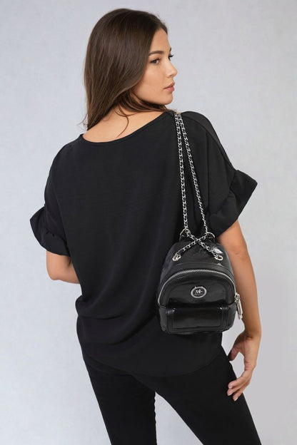 She Wears Glory™ Frill Sleeve Top
