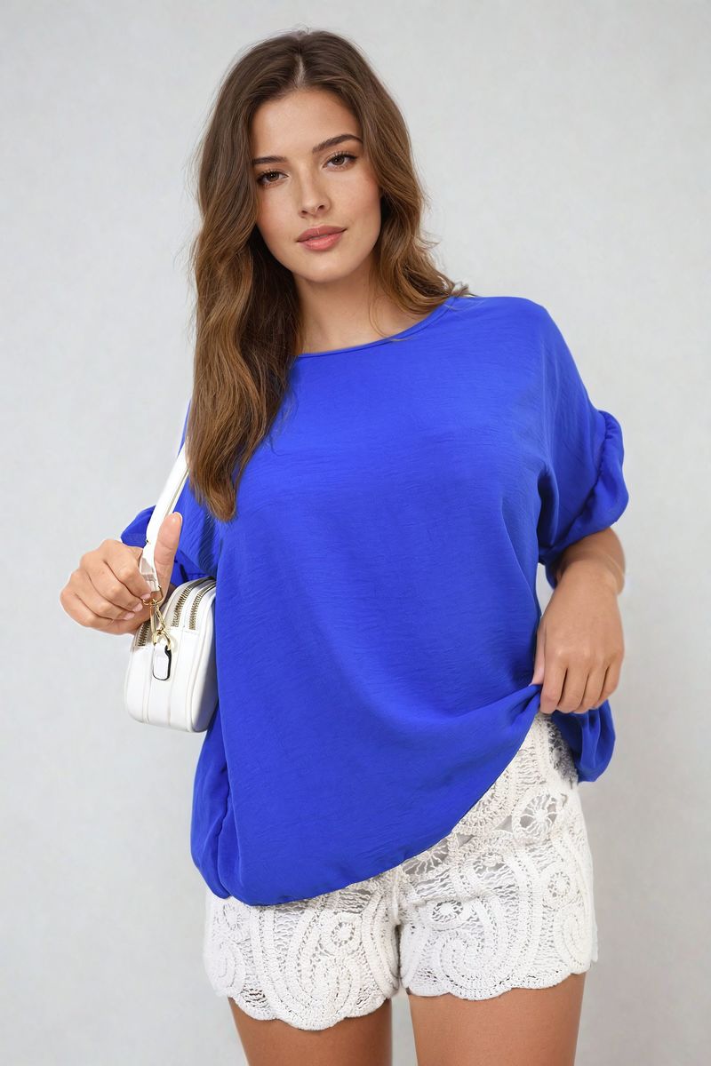She Wears Glory™ Frill Sleeve Top
