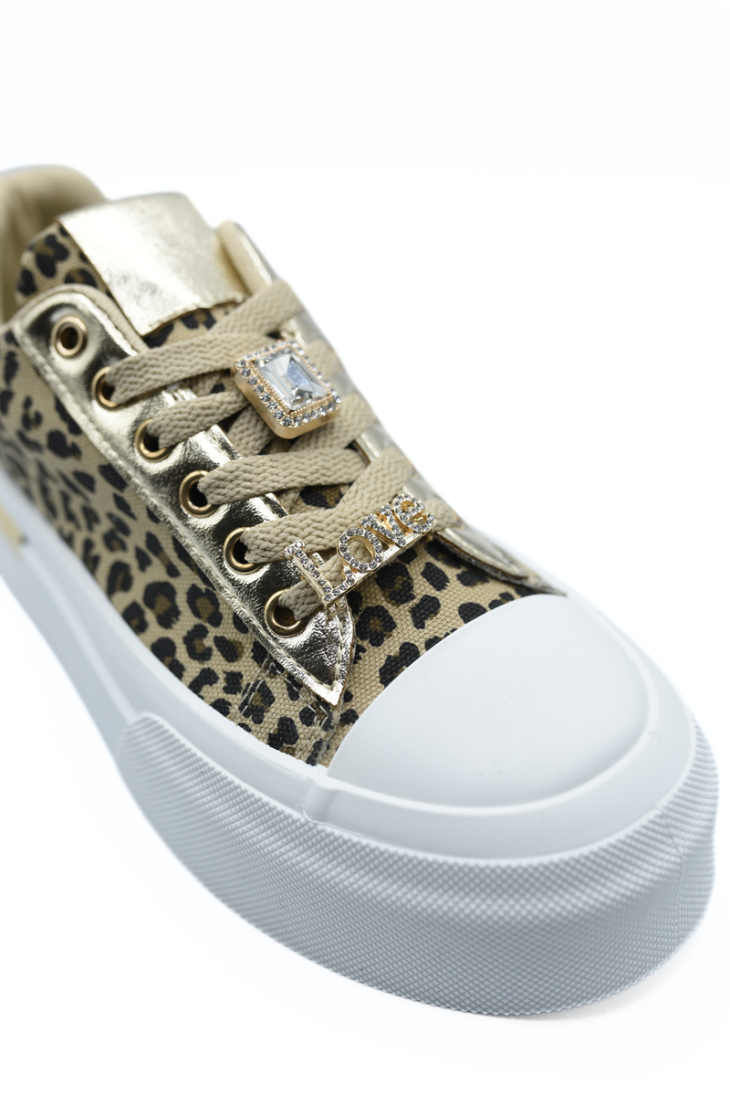 Lace Up Love Platform Trainers - She Wears Glory Beverly Hills