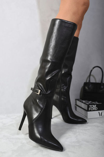 She Wears Glory™ Side Zip Stiletto Boots