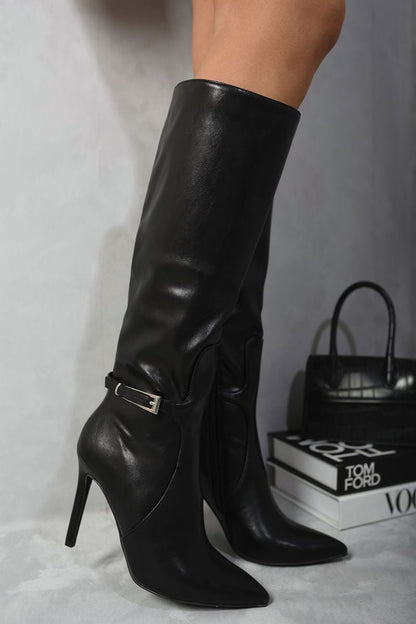 She Wears Glory™ Side Zip Stiletto Boots