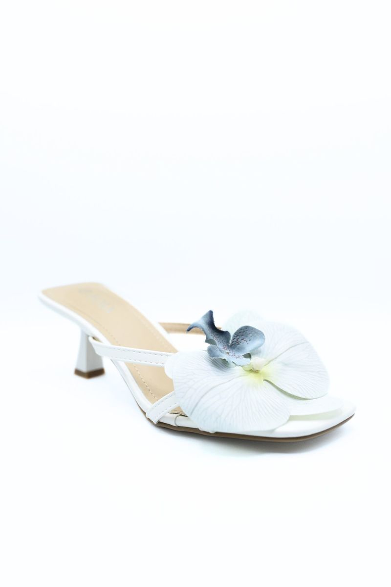 Floral Strap High Heels - She Wears Glory Beverly Hills