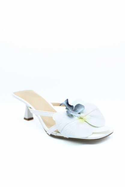 Floral Strap High Heels - She Wears Glory Beverly Hills