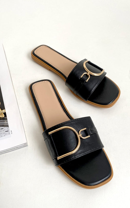 She Wears Glory™ Gold Detail Sliders