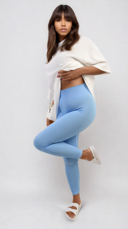 She Wears Glory™ High Waisted Wide Band Leggings