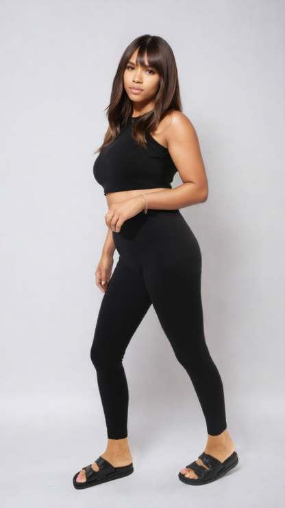 She Wears Glory™ High Waisted Wide Band Leggings