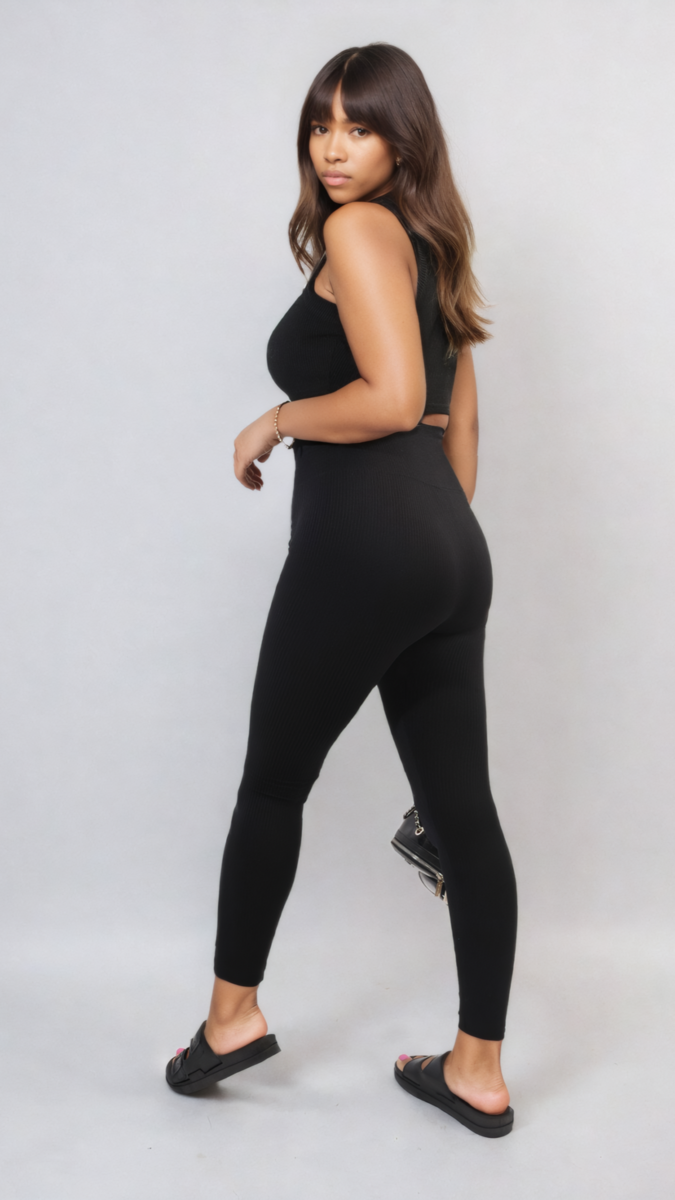 She Wears Glory™ High Waisted Wide Band Leggings