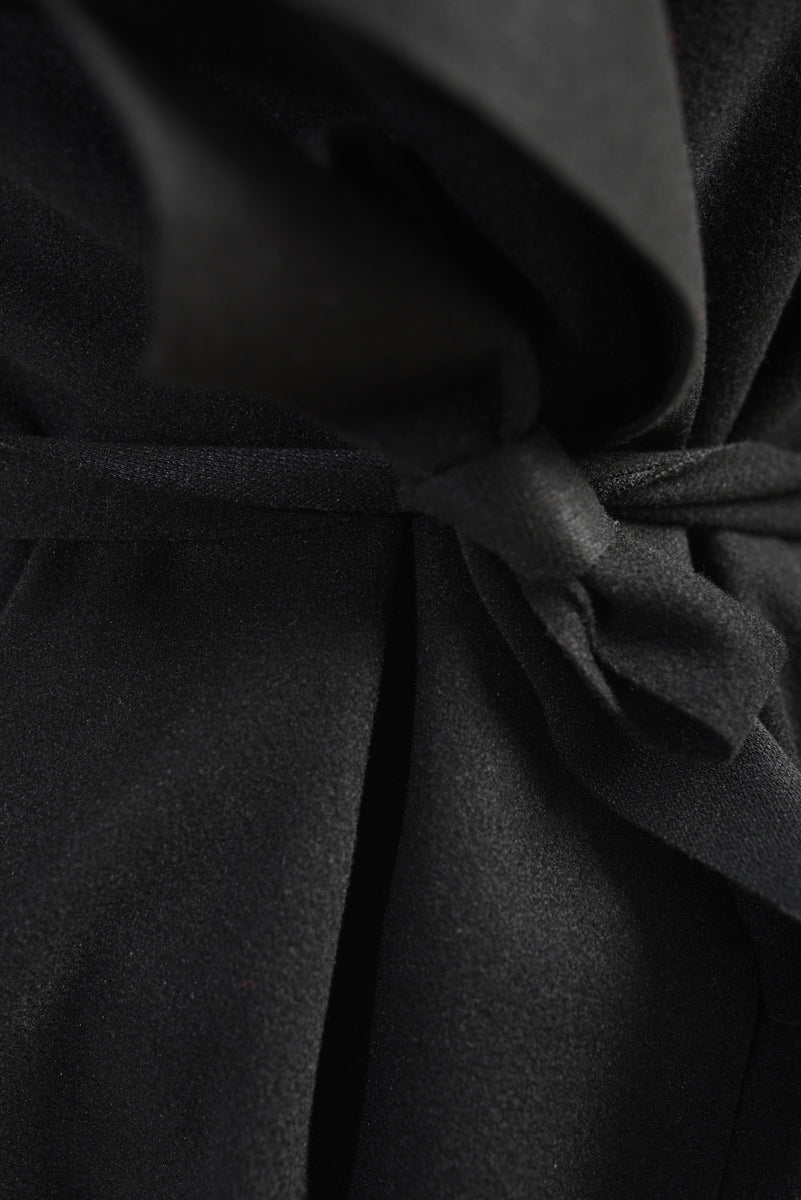 She Wears Glory™ Wide Lapel Sleeveless Belted Jacket