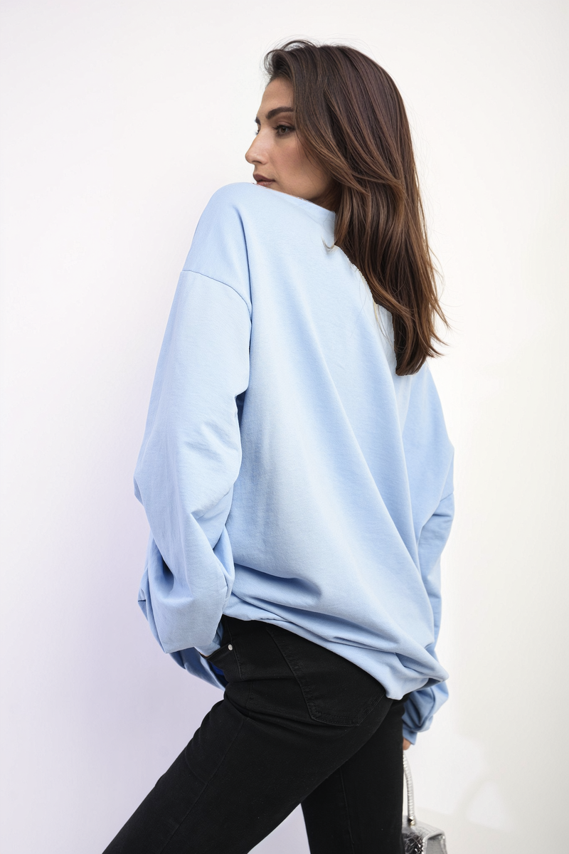 She Wears Glory™ Long Sleeve Bow Detail Jumper