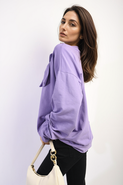 She Wears Glory™ Long Sleeve Bow Detail Jumper