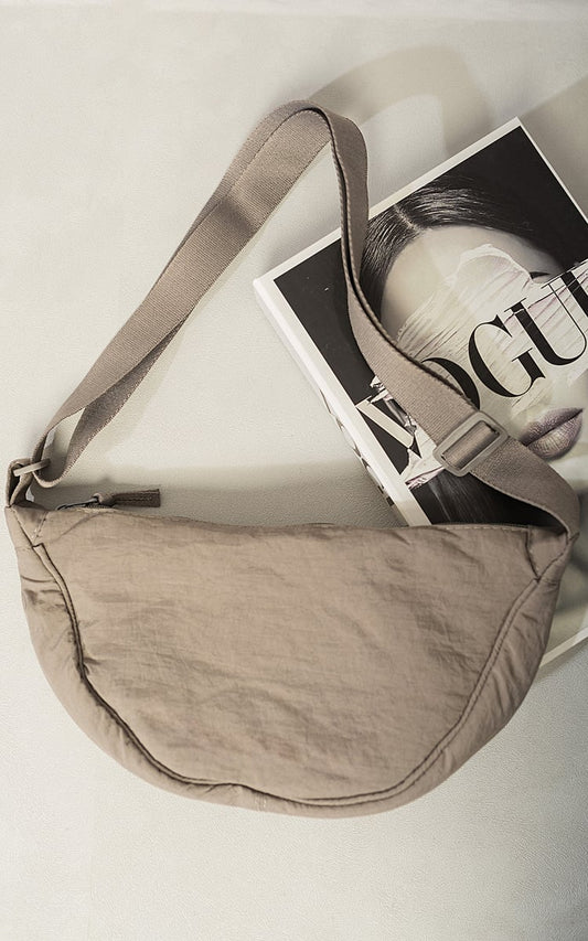 She Wears Glory™ Dumpling Round Mini Shoulder Bag