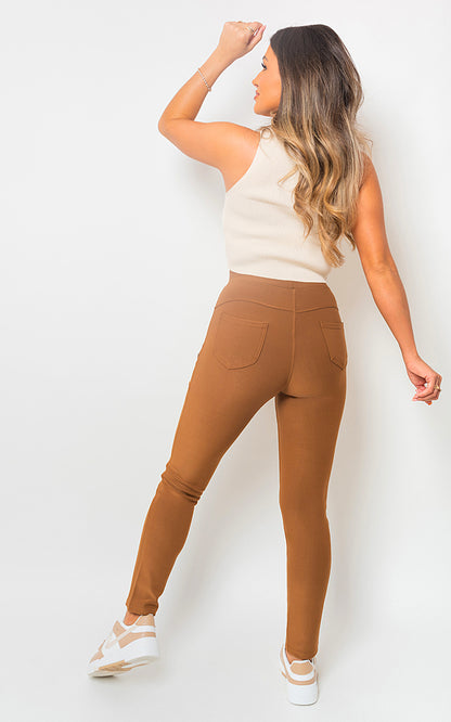 She Wears Glory™ High Waist Double Band Pocket Leggings