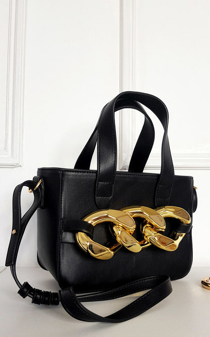 She Wears Glory™ Bag with Extreme Chain Detail