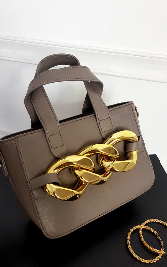 She Wears Glory™ Bag with Extreme Chain Detail