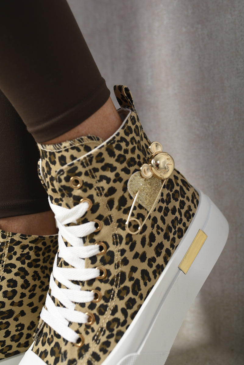 She Wears Glory™ High Lace Up Platform Ankle Trainers Shoes