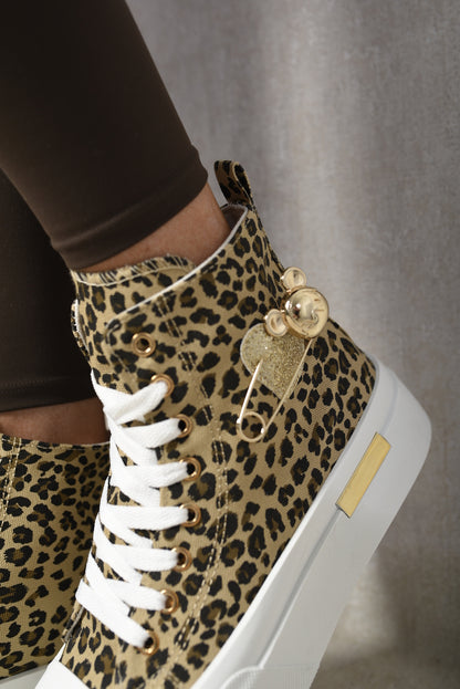 She Wears Glory™ High Lace Up Platform Ankle Trainers Shoes