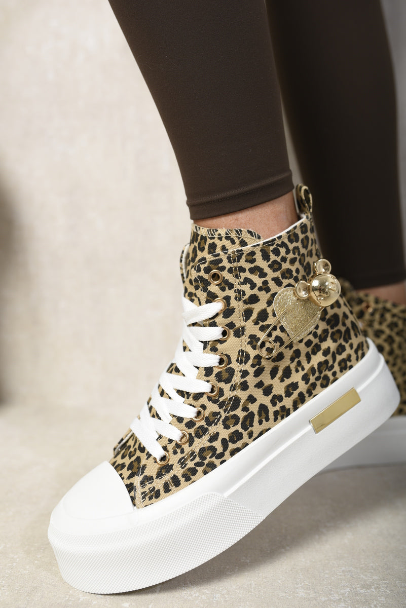 She Wears Glory™ High Lace Up Platform Ankle Trainers Shoes