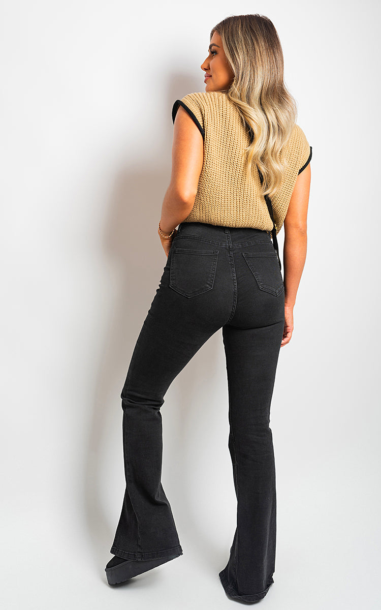 She Wears Glory™ Knitted Sleeveless Crop Top