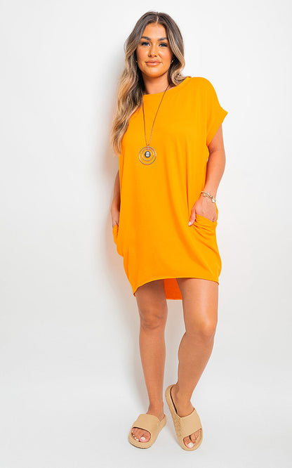 She Wears Glory™ Short Sleeve with Front Pockets Top
