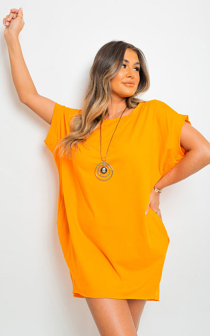 She Wears Glory™ Short Sleeve with Front Pockets Top