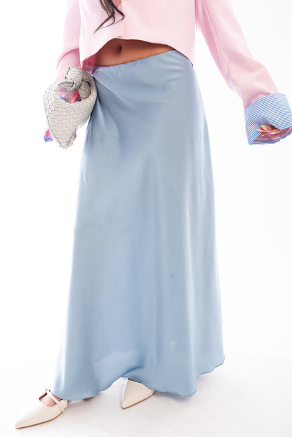 Lightweight High Waisted Maxi Skirt - She Wears Glory Beverly Hills