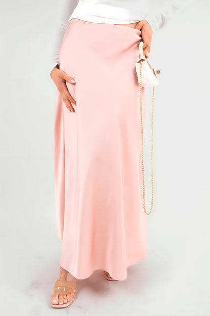 Lightweight High Waisted Maxi Skirt - She Wears Glory Beverly Hills