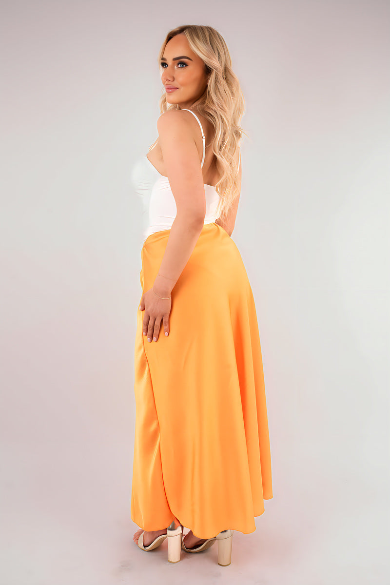 Lightweight High Waisted Maxi Skirt - She Wears Glory Beverly Hills