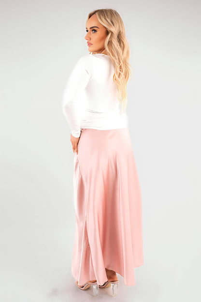 She Wears Glory™ Lightweight High Waisted Maxi Skirt