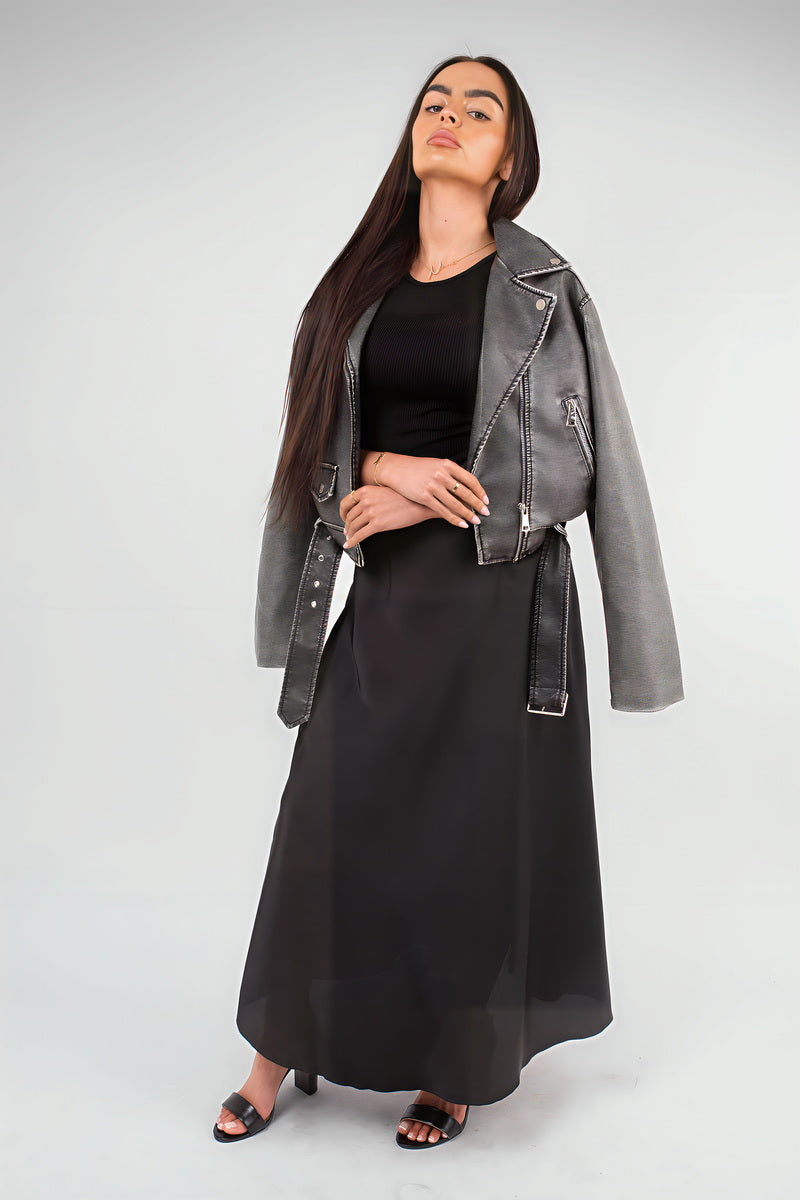 She Wears Glory™ Lightweight High Waisted Maxi Skirt