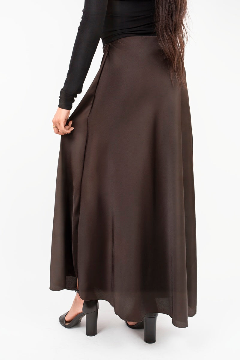 She Wears Glory™ Lightweight High Waisted Maxi Skirt