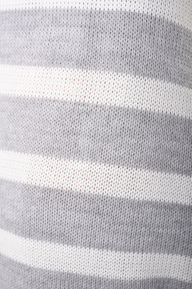 She Wears Glory™ Knitted Striped Long Sleeve Top and  Pants Co-ord Set