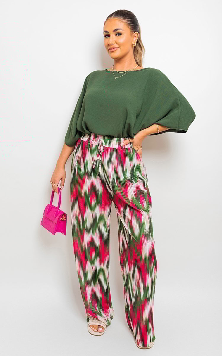 She Wears Glory™ Oversized Batwing Sleeve Casual Tops