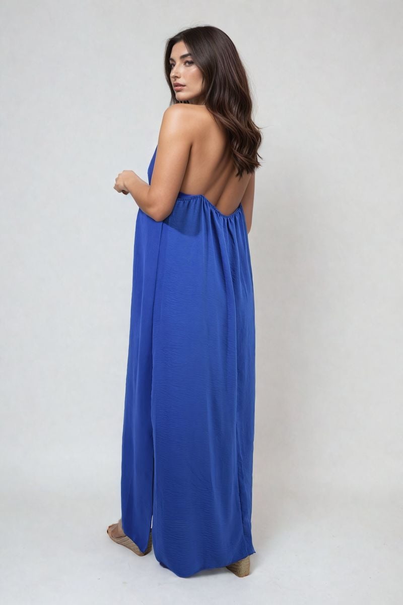 She Wears Glory™ Spaghetti Strap Side Slit Maxi Dress