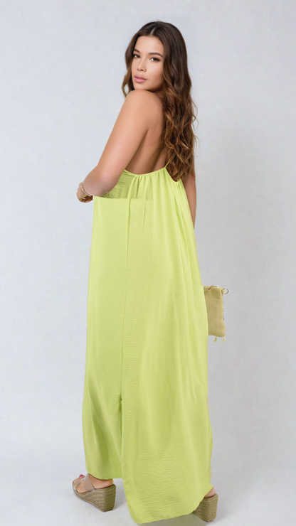 She Wears Glory™ Spaghetti Strap Side Slit Maxi Dress