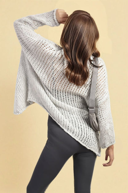 She Wears Glory™ Chunky Long Sleeve Knitted Cardigan