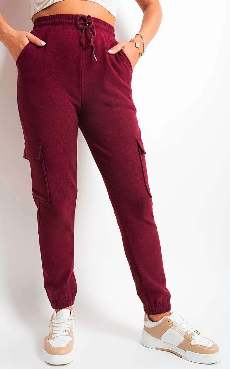 She Wears Glory™ Fleece Lined Cargo Pocket Trouser with Drawstring