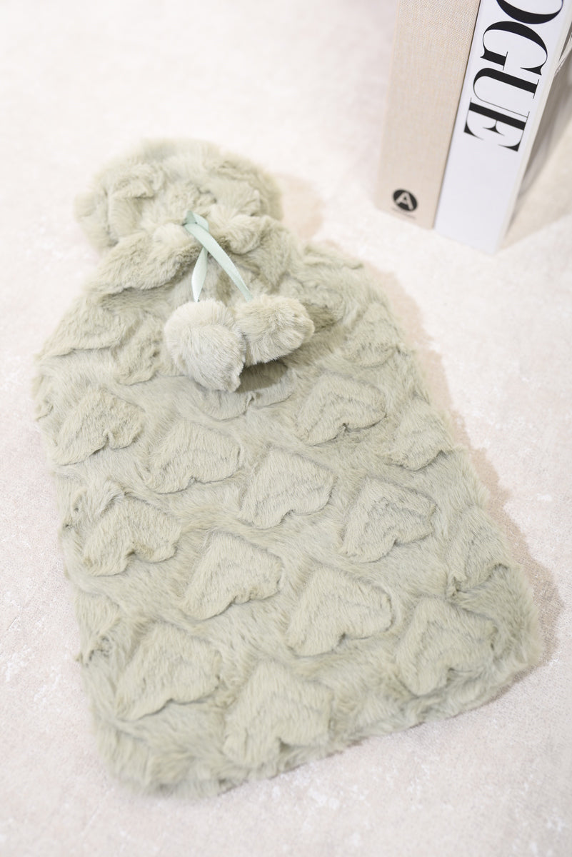She Wears Glory™ Faux Fur Hot Water Bottle