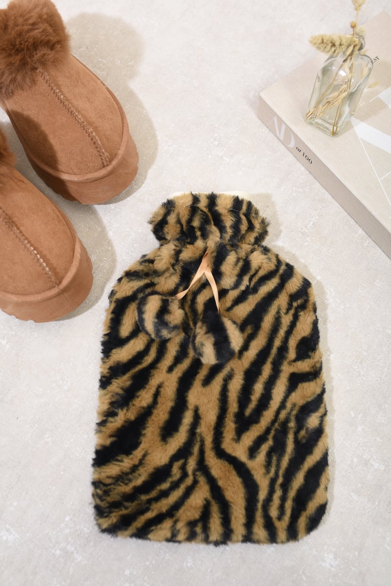 She Wears Glory™ Faux Fur Hot Water Bottle