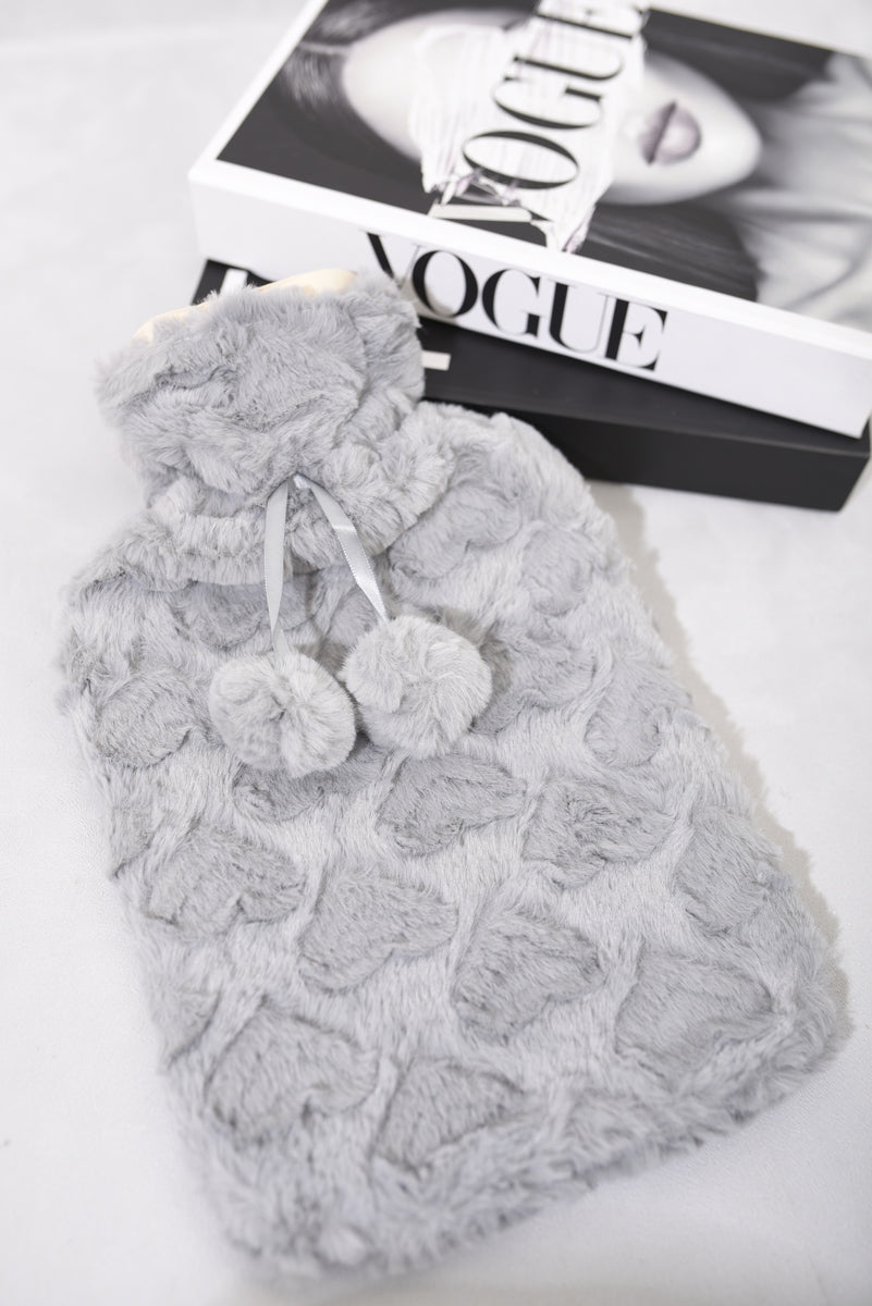 She Wears Glory™ Faux Fur Hot Water Bottle