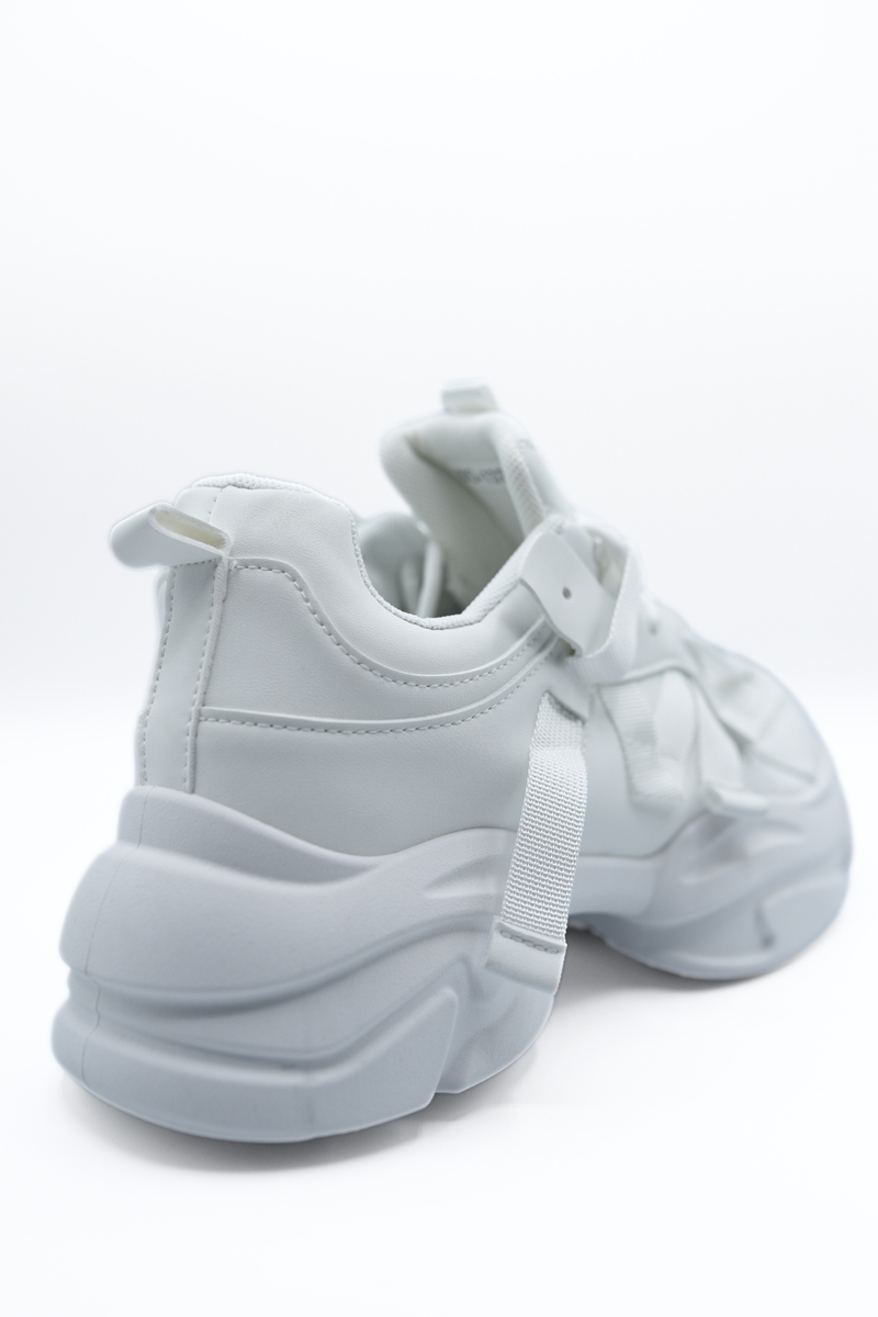 Lace Up Platform Chunky Trainers - She Wears Glory Beverly Hills