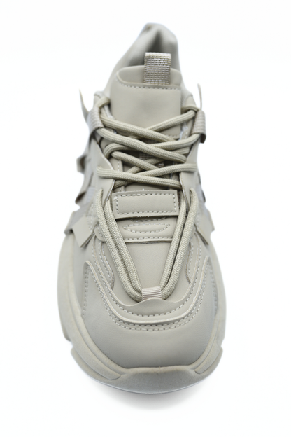 Lace Up Platform Chunky Trainers - She Wears Glory Beverly Hills