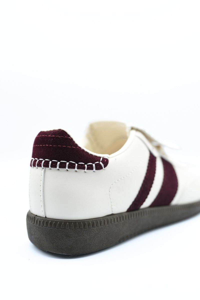 Lace-Up Flip Tongue Round Toe Trainers - She Wears Glory Beverly Hills